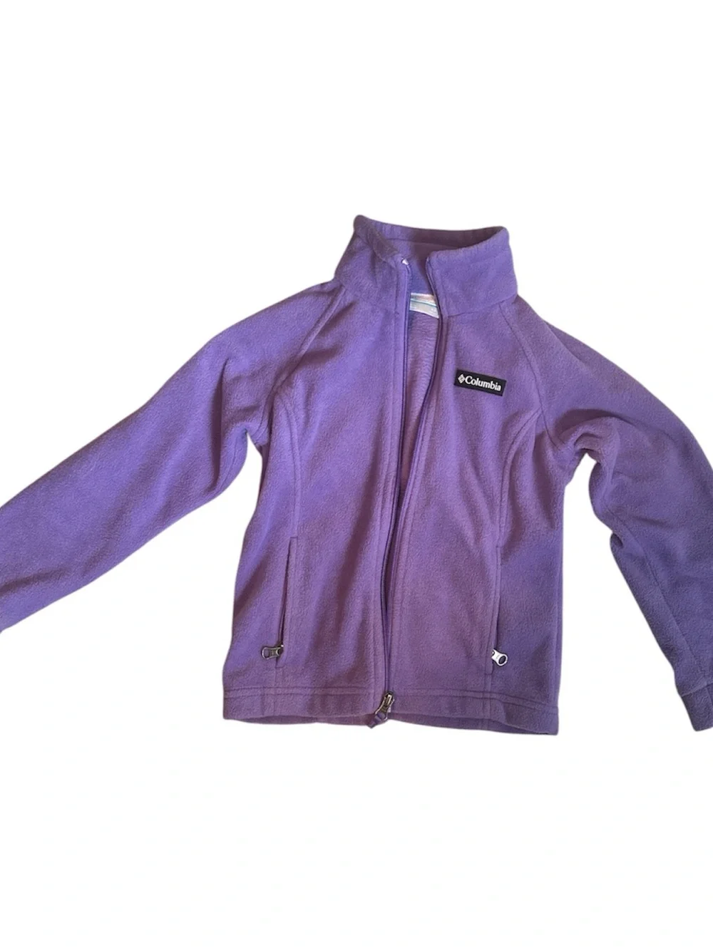 Columbia Kids Lavender Purple Full-Zip Fleece Jacket